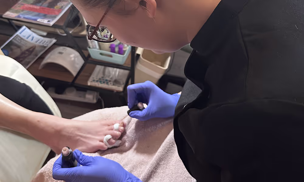Pedicure treatments in Rugby in Warwickshire